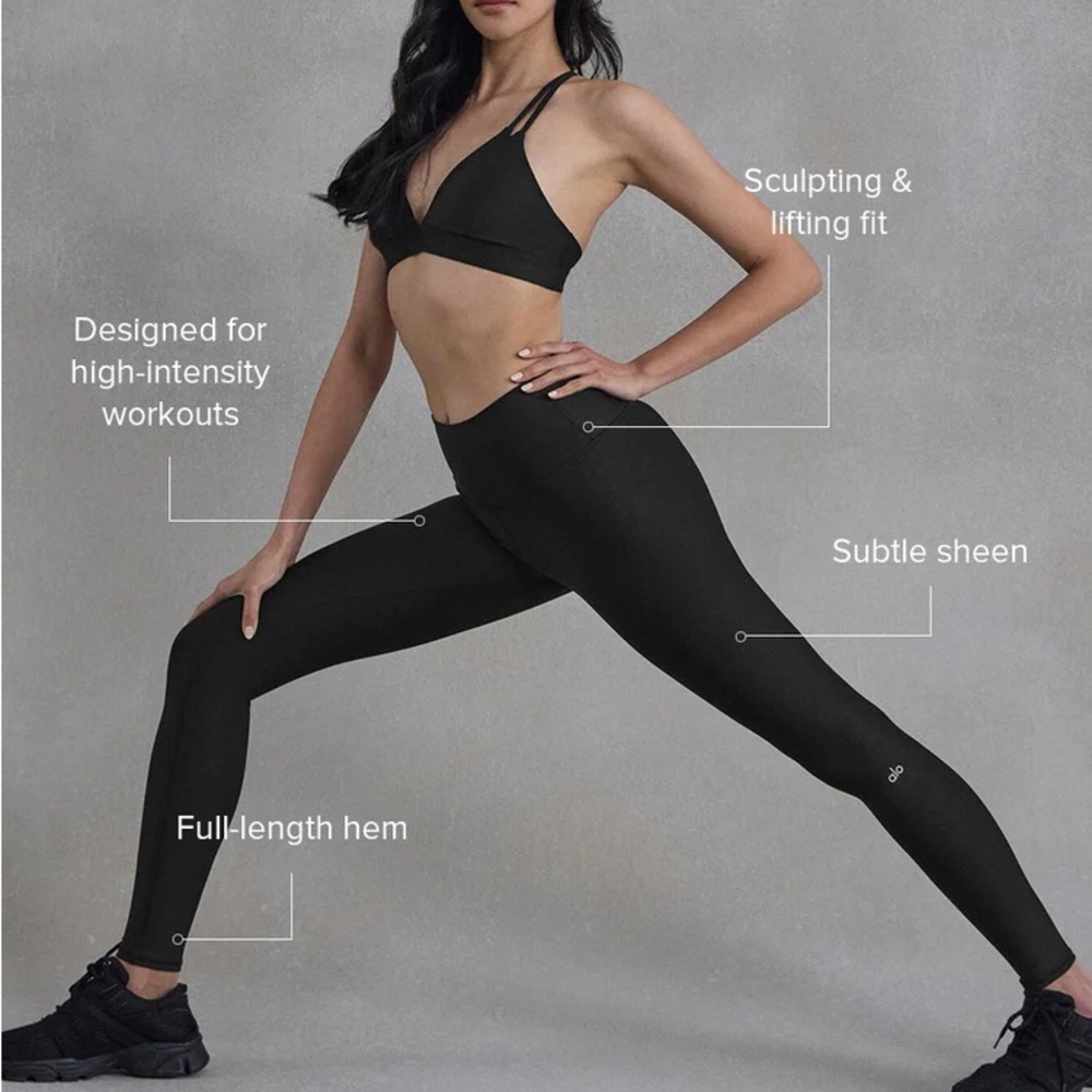 Alo High-Waist Airlift Legging black size XS